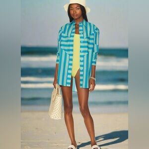 Solid & Striped Set (The Arlette Shirt and The Lexy Shorts)